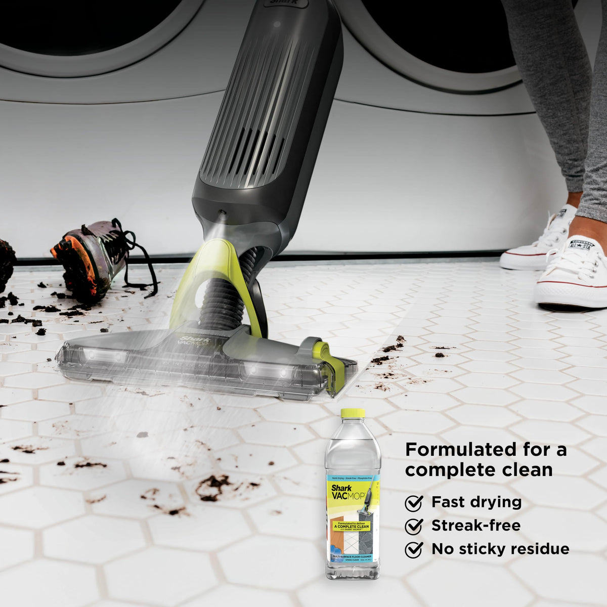 Cordless Vacuum & Spray Mop W5183