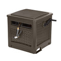 Outdoor Resin Wicker Hose Hideaway L300