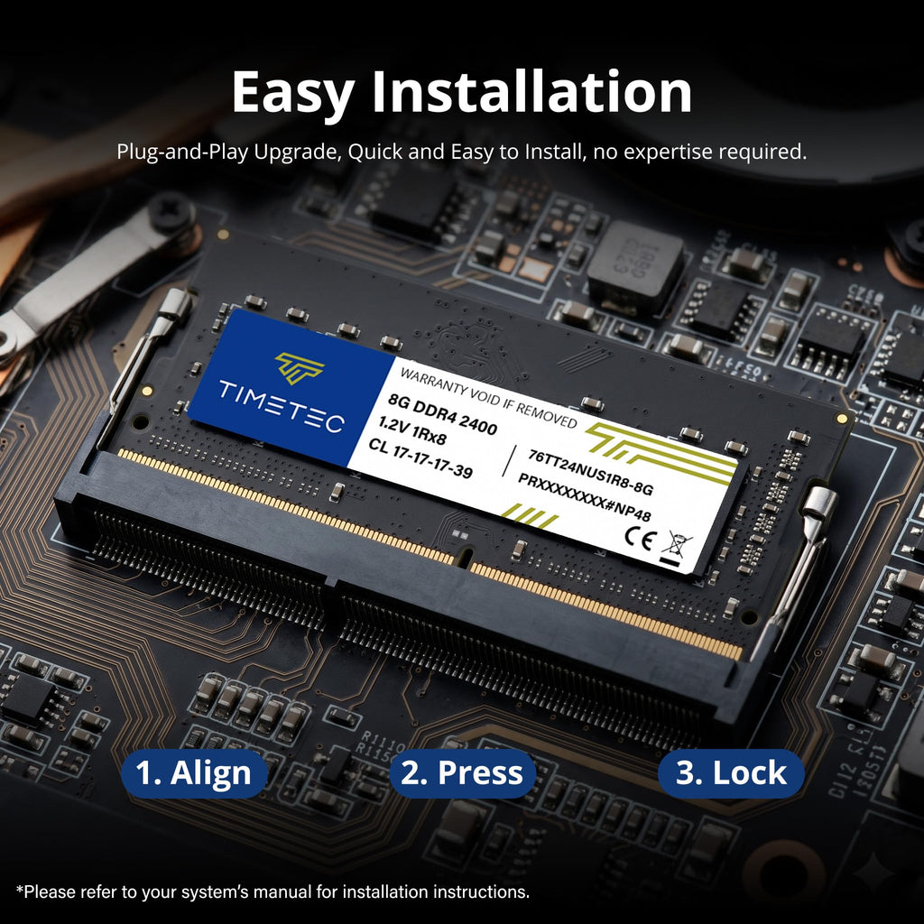 16GB Kit DDR4 2400MHz SODIMM Laptop RAM B39823
