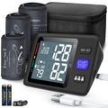 Blood Pressure Machine Upper Arm, 3 Size Cuffs, Automatic Digital BP Monitor, Large Backlit LCD C74856