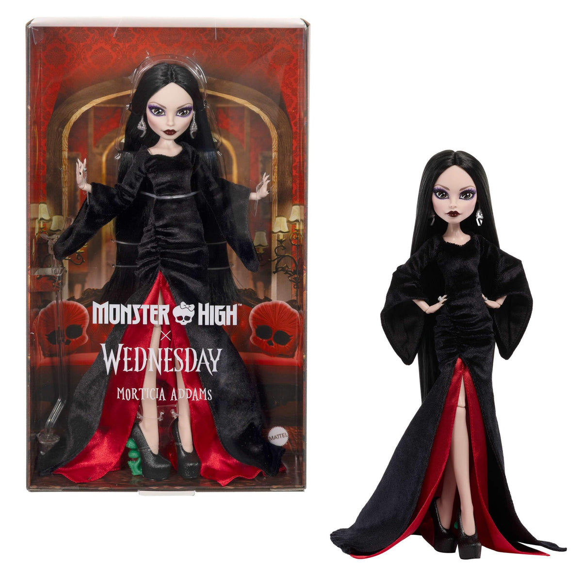 Morticia Addams Doll K660