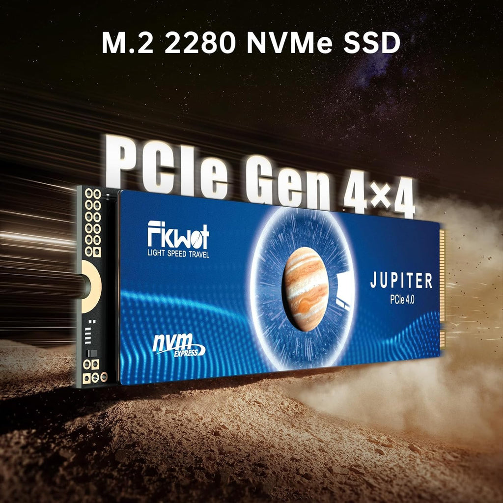 2TB NVMe M.2 2280 PCIe Gen 4x4 Internal SSD P118