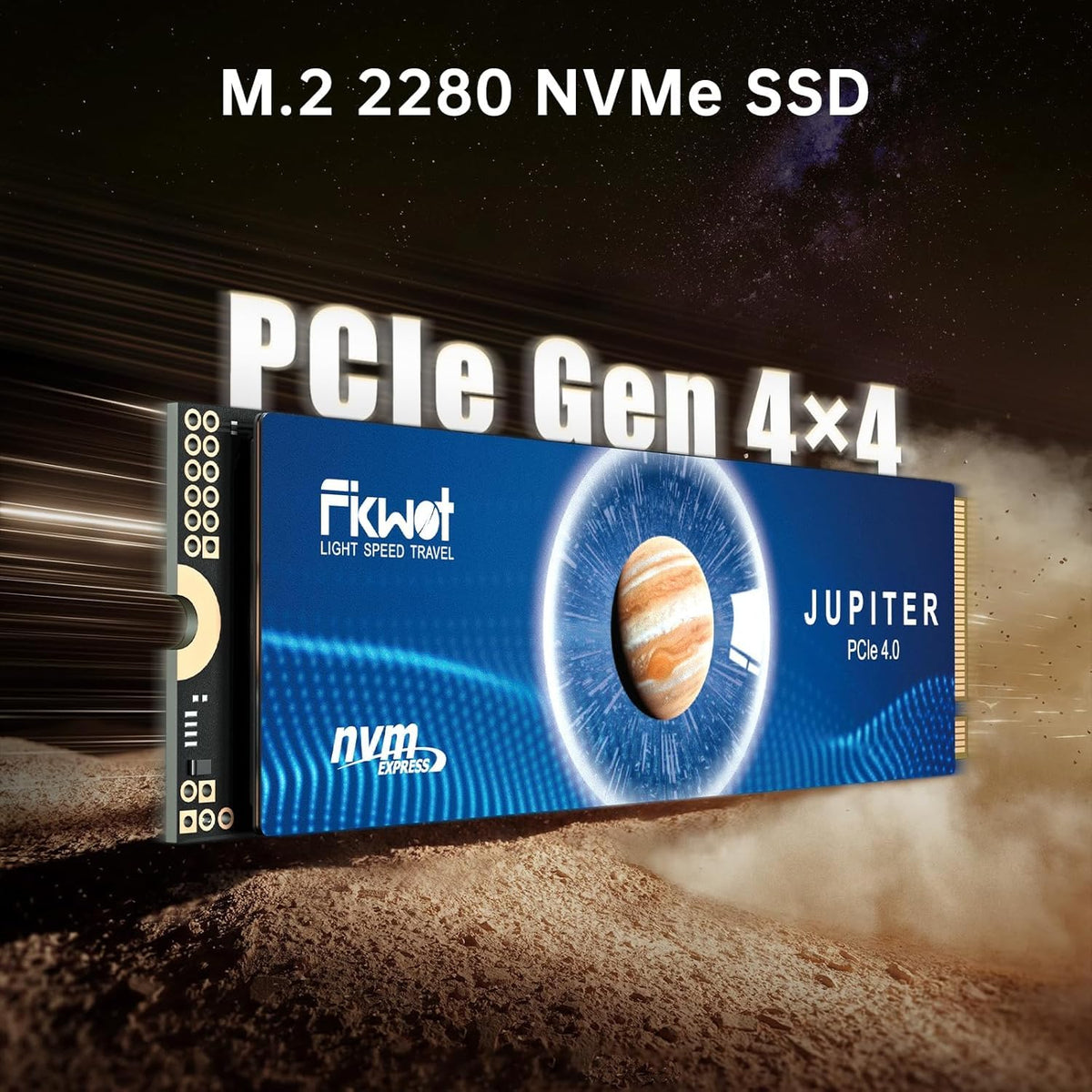 2TB NVMe M.2 2280 PCIe Gen 4x4 Internal SSD P118
