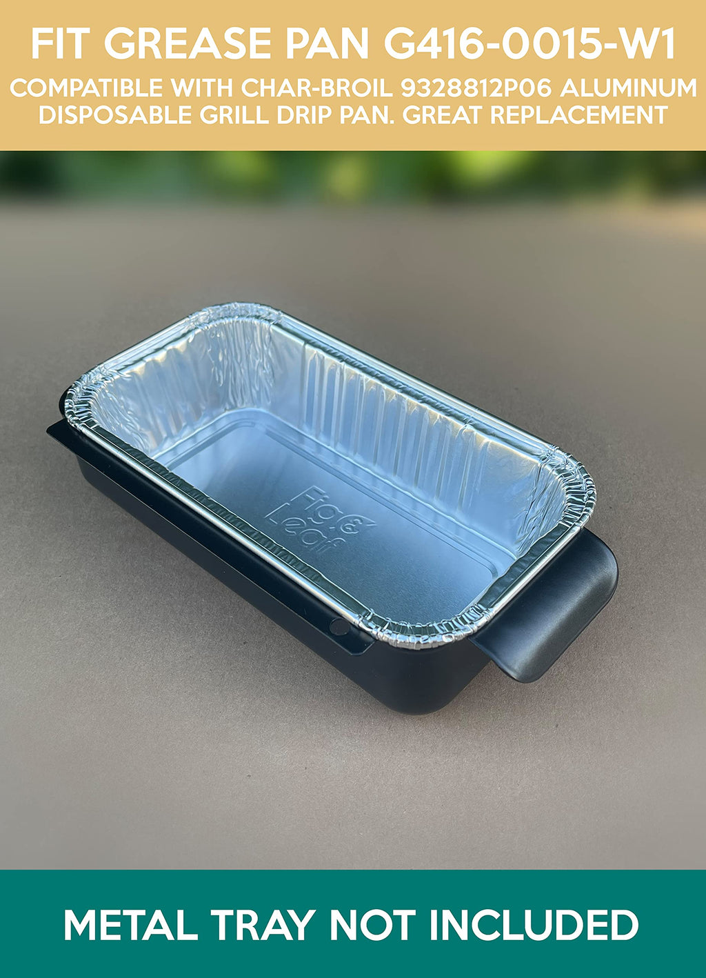 20 Pack Disposable Aluminum Foil Drip Pans S2418