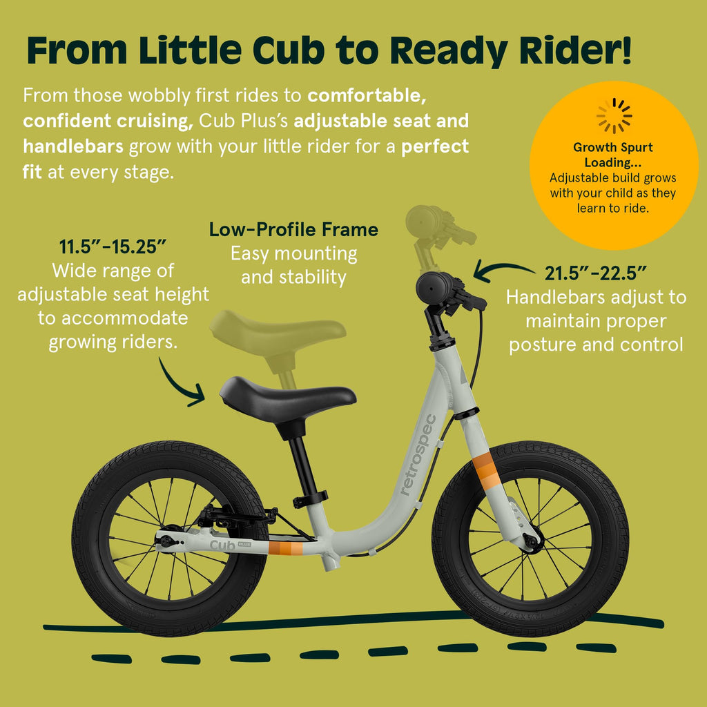 Toddler Balance Bike with Adjustable V-Brake N10819