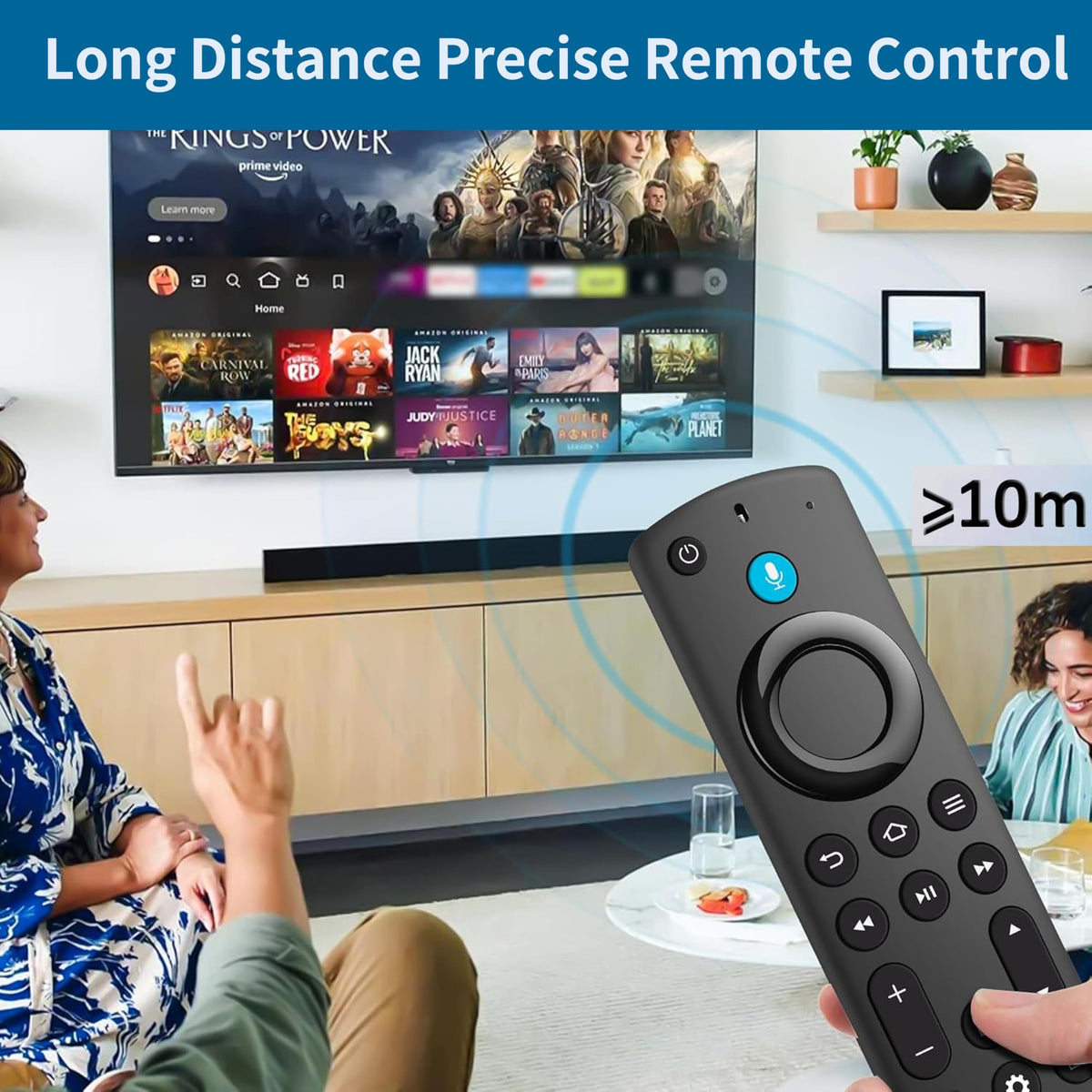 Voice Remote Replacement for Fire TV Stick and Smart TVs J52659