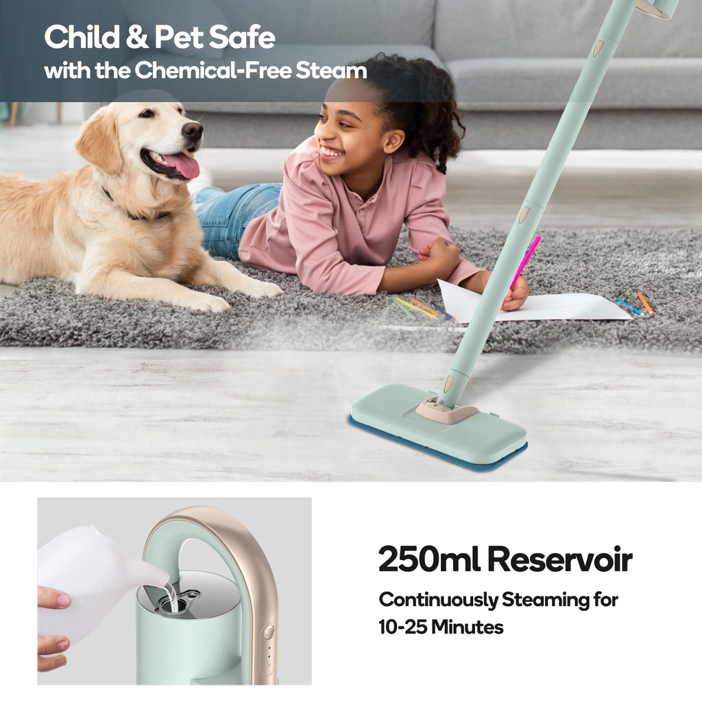 1200W Steam Mop & Handheld Cleaner L5140