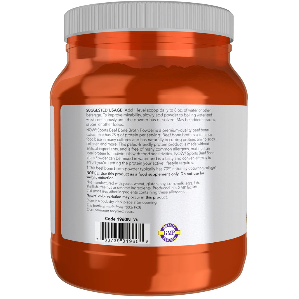 Beef Bone Broth Powder 1.2 lbs W74062