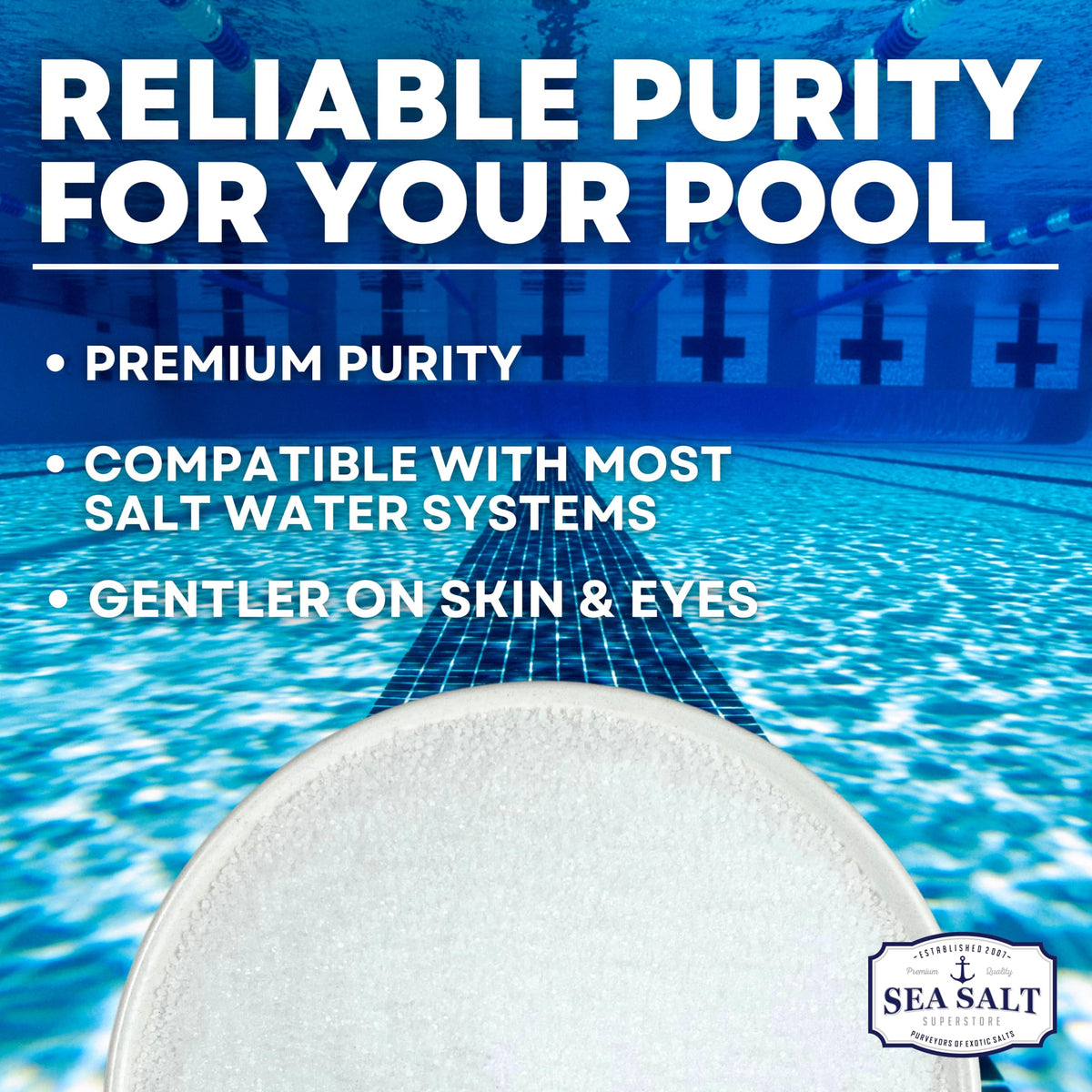 Pool Salt 8 Bags of 5 lb Q5226