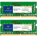 16GB Kit DDR4 2400MHz SODIMM Laptop RAM B39823