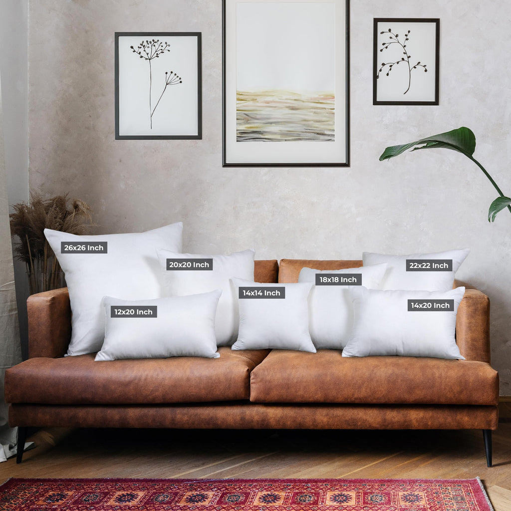 18x18 Decorative Pillow Inserts Set of 4 I231615