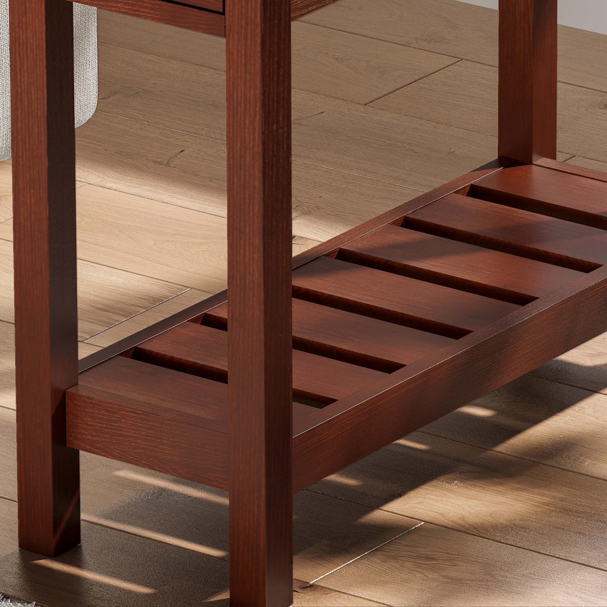 Narrow Side Table with Drawer Set of 2 N236260