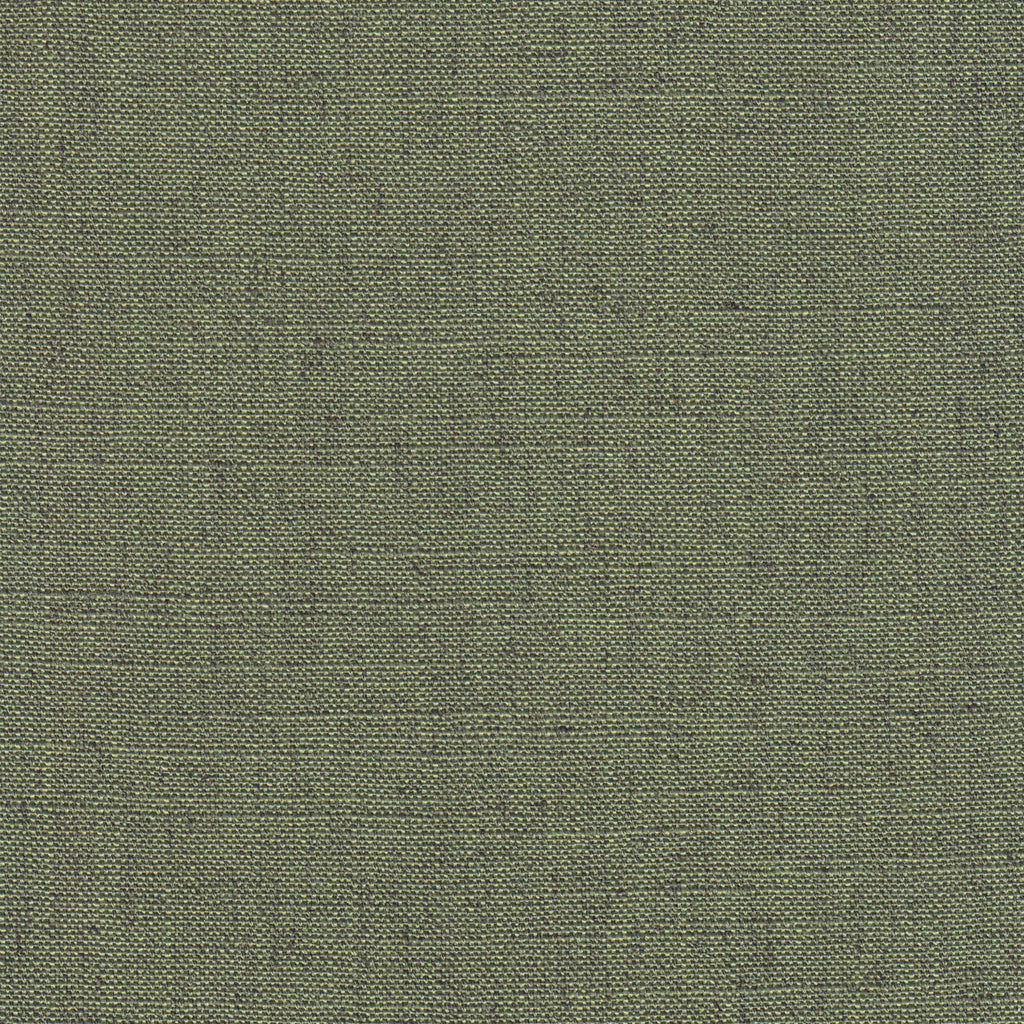 Olive Green Woven Storage Bench with Wood Legs V92757